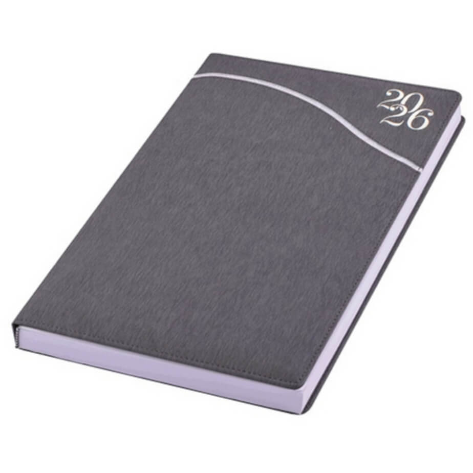 A5 Stream Diary Grey Closed